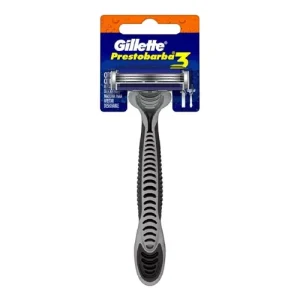 Gillette Presto Barba Gris 3 Filos